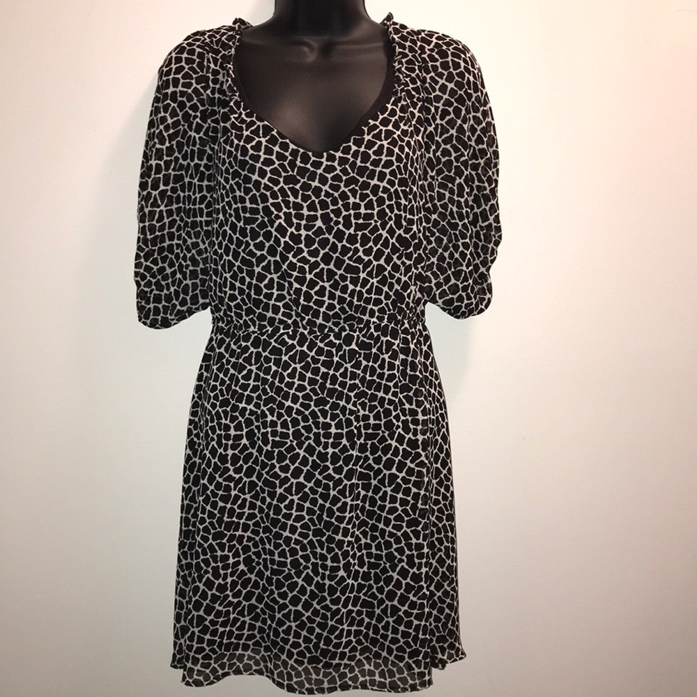 BEE STITCHED Animal Print Dress~NWT~sz S~Summer Fun
